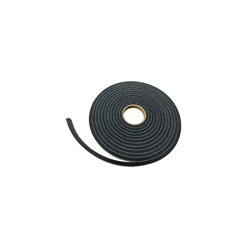 Frameless Window Foam Seal w/ Adhesive Backing - .375" W x .625" H x 25' L - APP018-385825